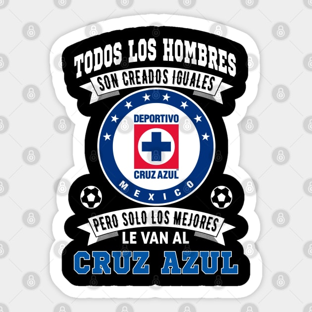 Playera Maquina Celeste de Cruz Azul los Mejores le van a Cruz Azul Futbol Soccer Mexicano Sticker by soccer t-shirts